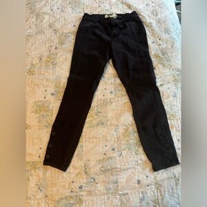 Anthropologie Charcoal Pants